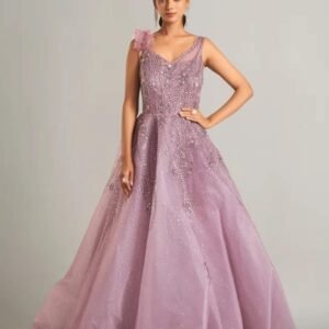 party wear gown – glitter grace edition